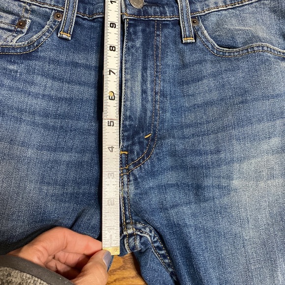Levi's 513 Slim Straight Blue Jeans W/ Stretch Men's 31x32 RT$69.50. - Picture 5 of 7